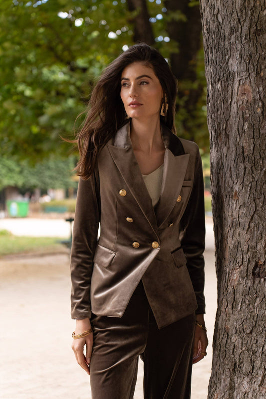 Velvet Blazer