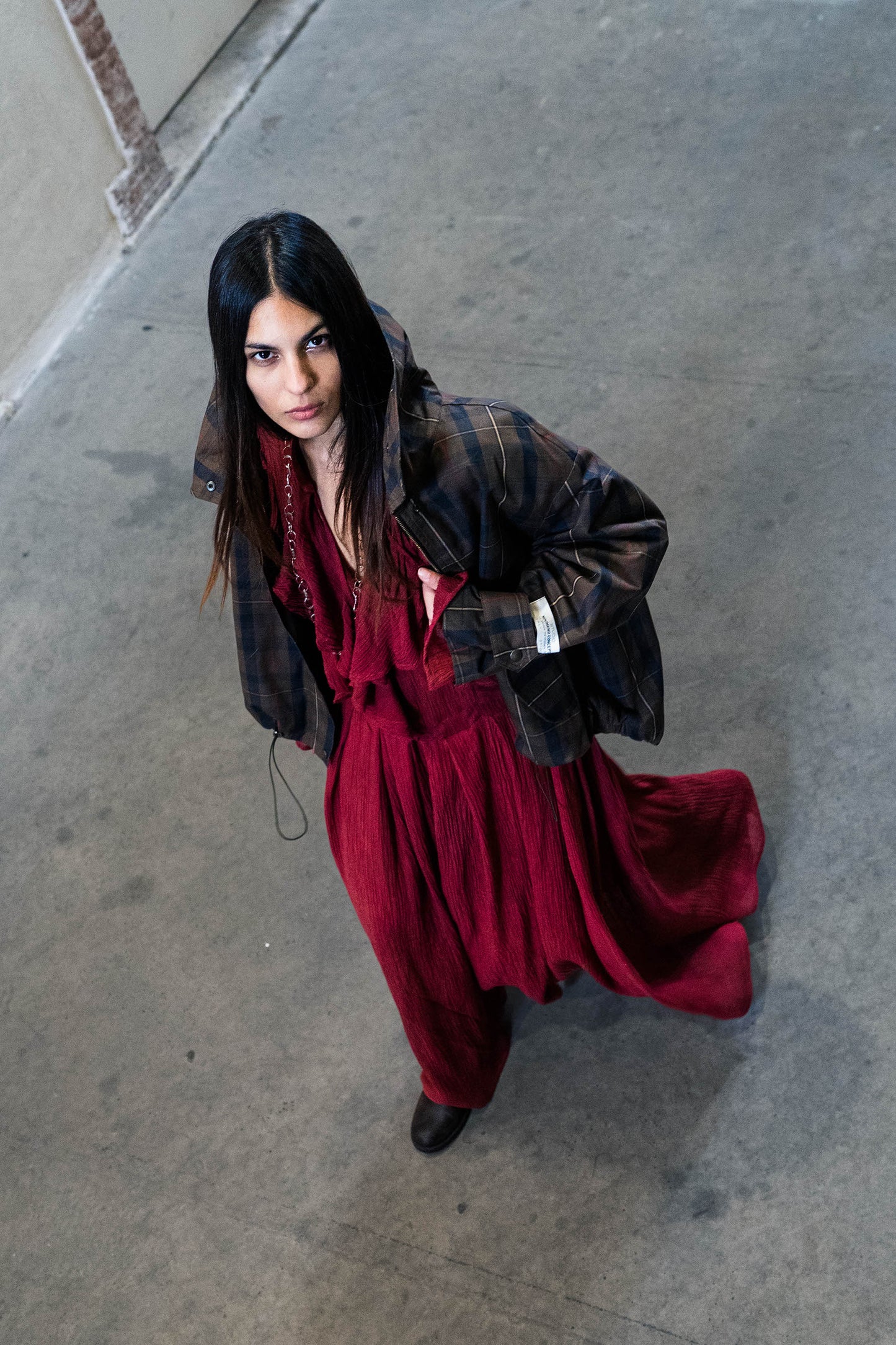 Noumeno Short Scottish Trenchcoat