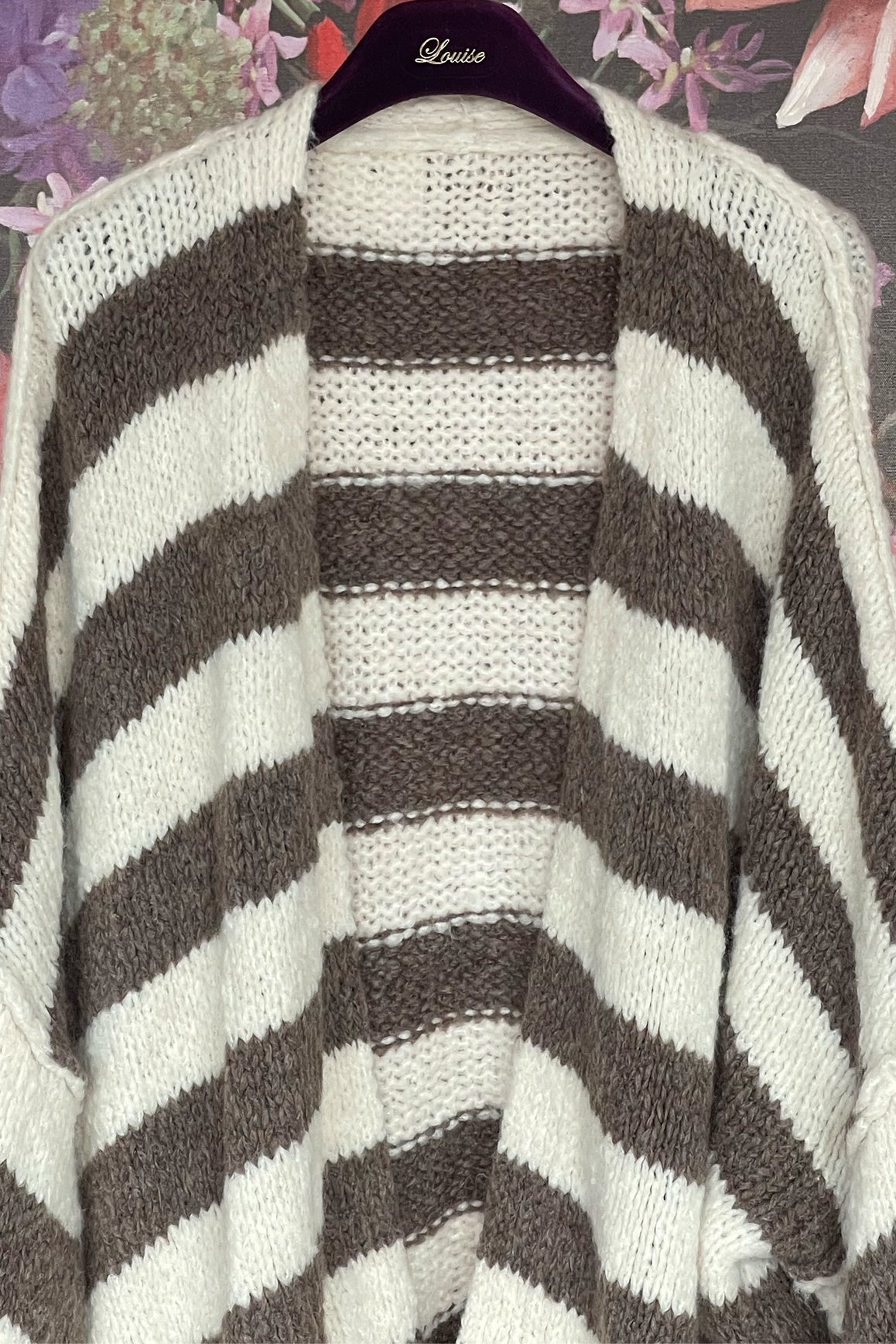 Streifen Cardigan Toffy