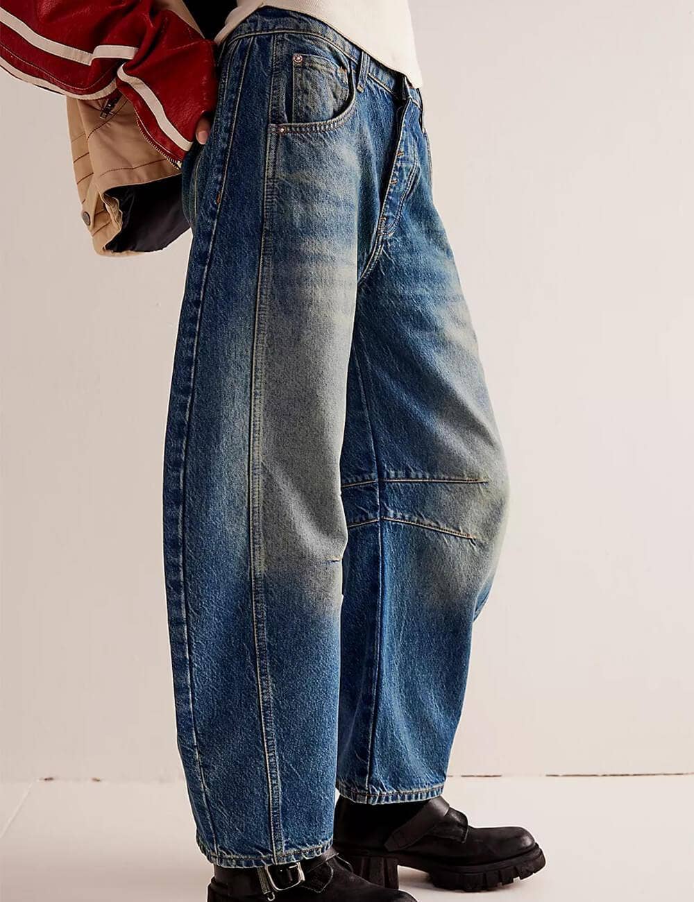 SWEETKAMA BARREL JEANS