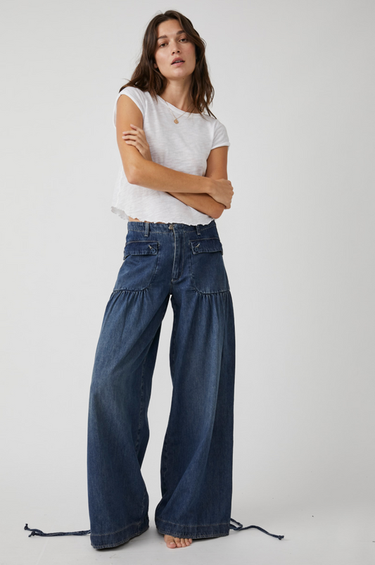 Free People Lotus Jeans Indigo