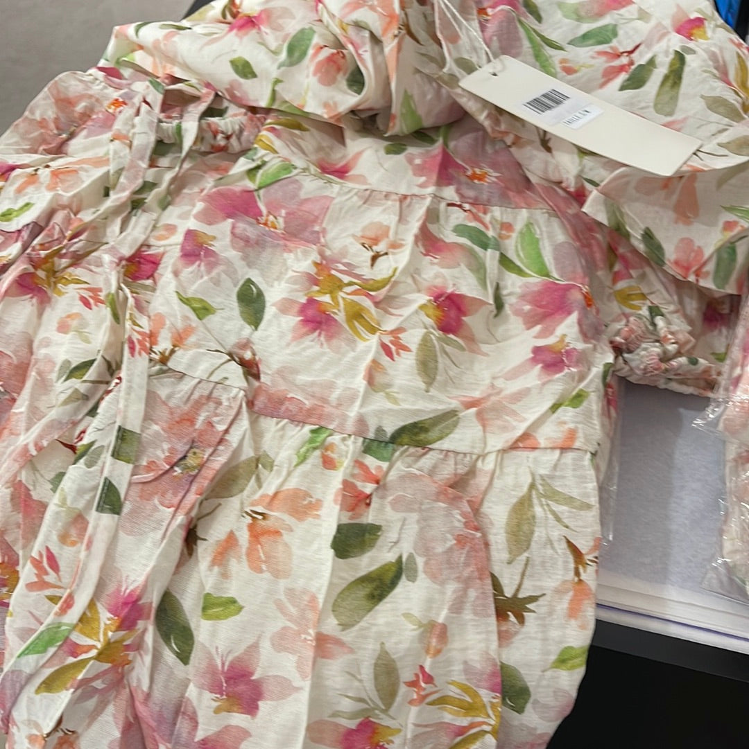 Dress Biscous Flower
