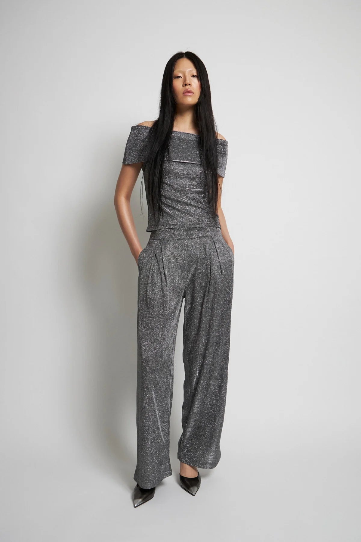 Dawn x Dare Maxi Burgundy Pant