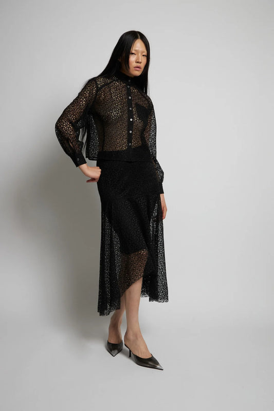 Dawn x Dare Saturday Black Blouse
