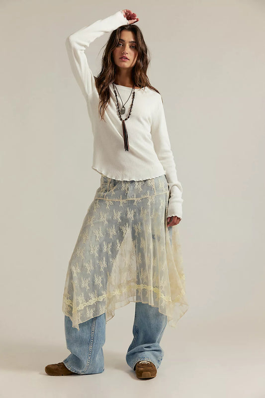 Free People Easy Does It Tee