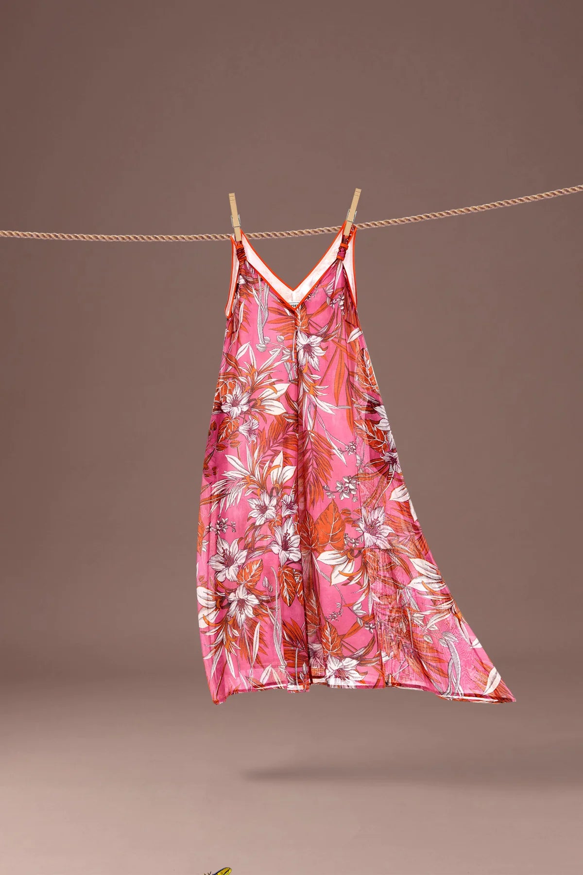 Shirtaporter Dress Voile Ibiscus