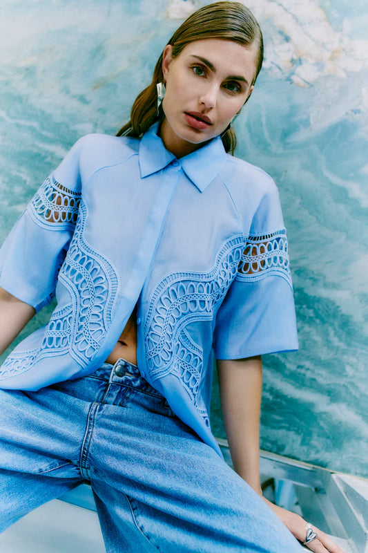 Copenhagen Muse Molly Shirt forever Blue