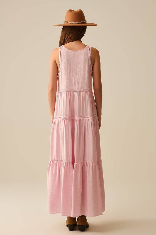 Boho-Dress Rosa
