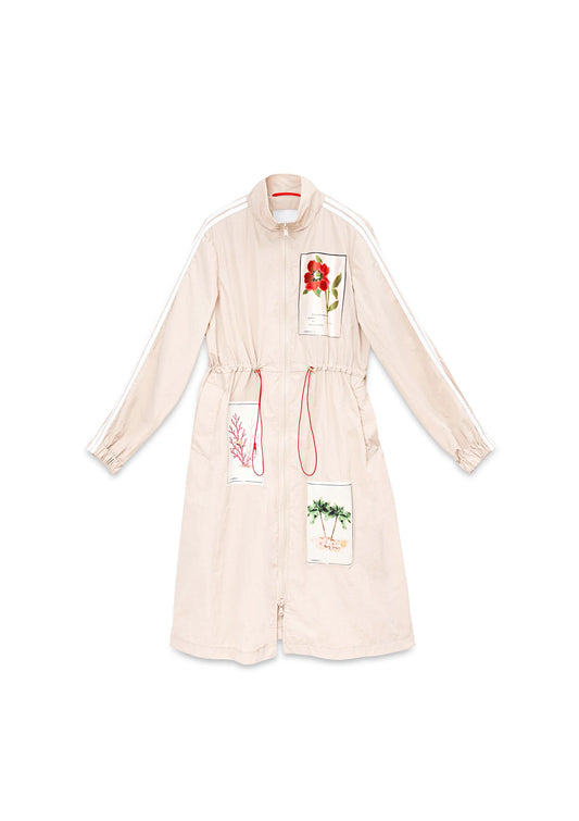 Shirtaporter windcoat mit Patch
