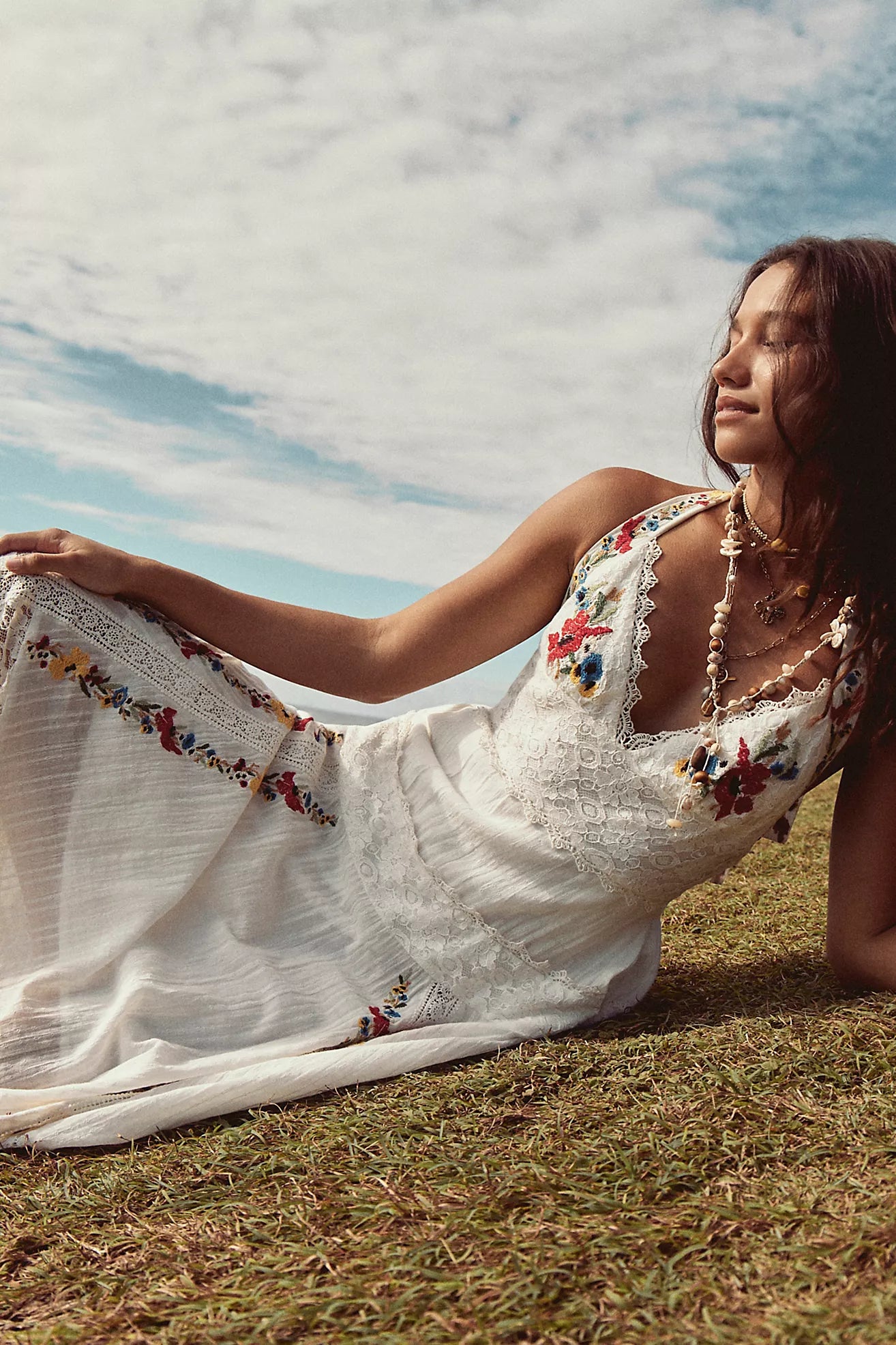 Free People Keila Dress Ivory