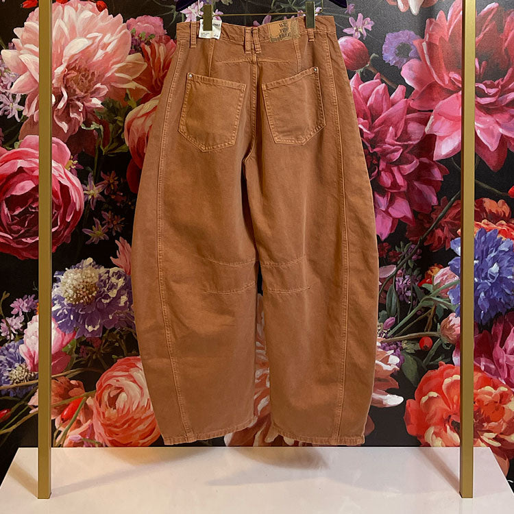 Free People Ginger Root Barrel Jeans