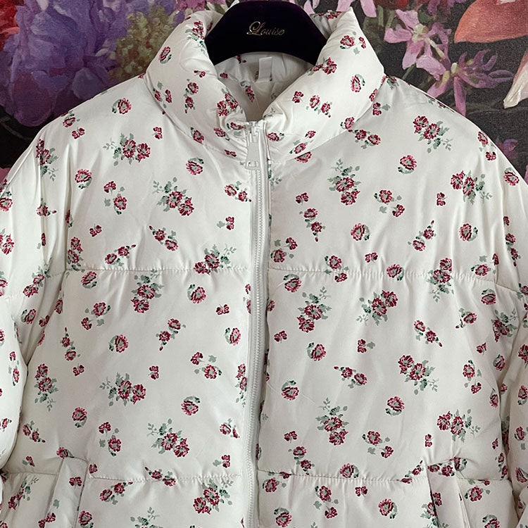 Flower Jacket Steppjacke