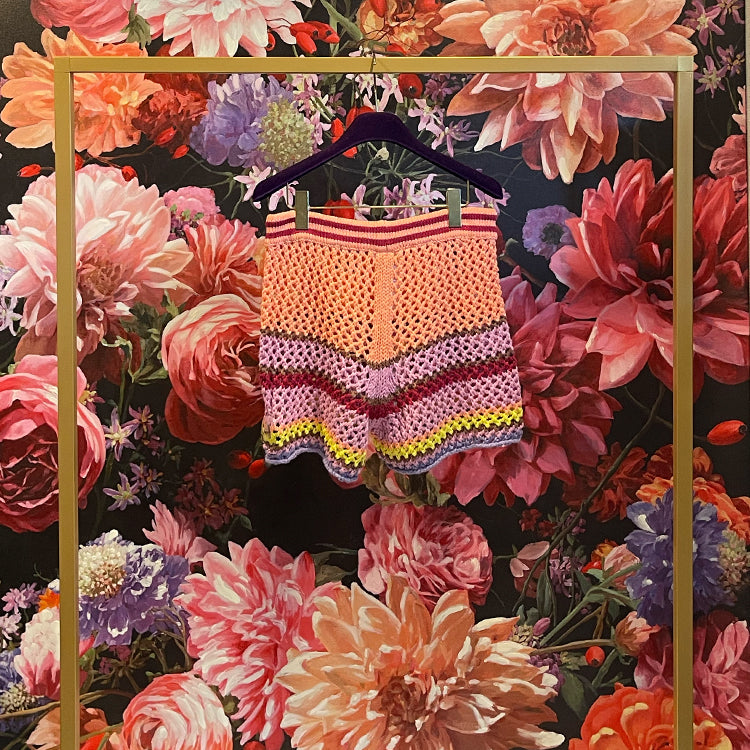 Liv Bergen Crochet Shorts