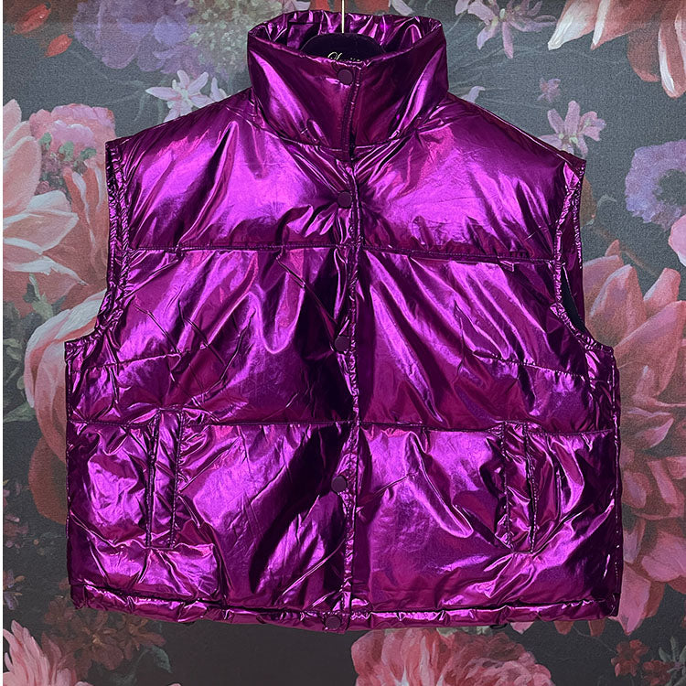 Purple Disco Vest