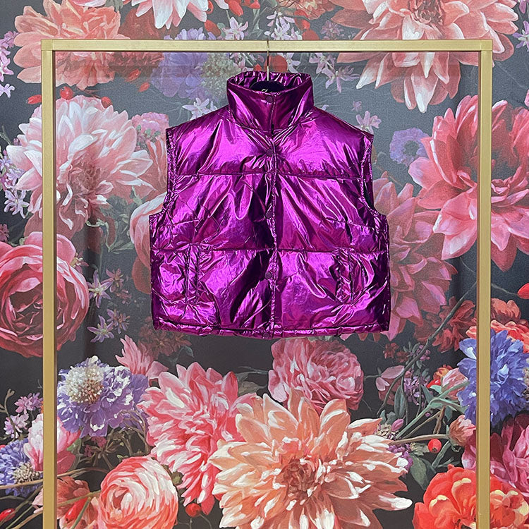 Purple Disco Vest