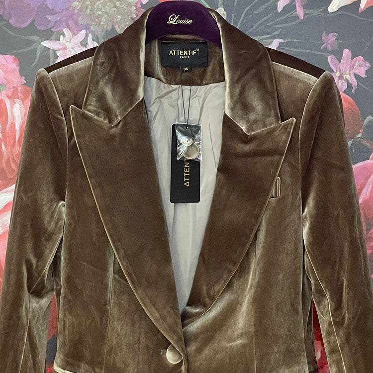 Velvet Blazer