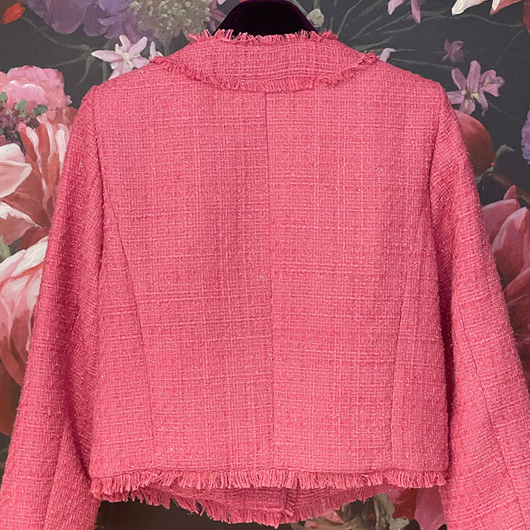 Pink Tweed Jacket