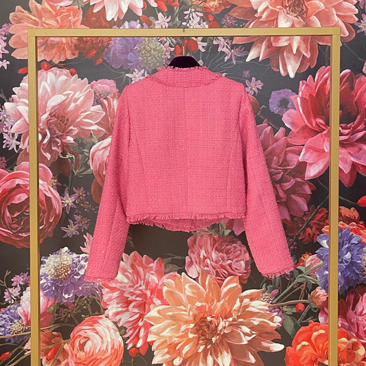 Pink Tweed Jacket