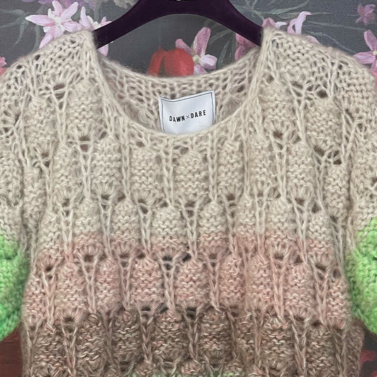 Dawn x Dare Strickpullover Lime