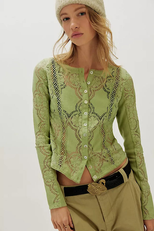 Free People Jae Knit Long Sleeve