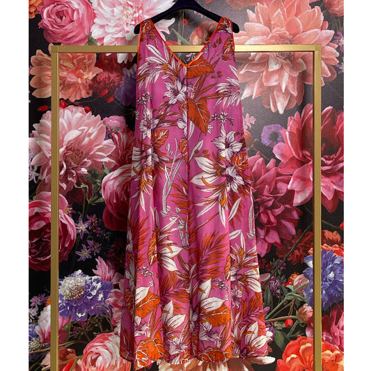 Shirtaporter Dress Voile Ibiscus