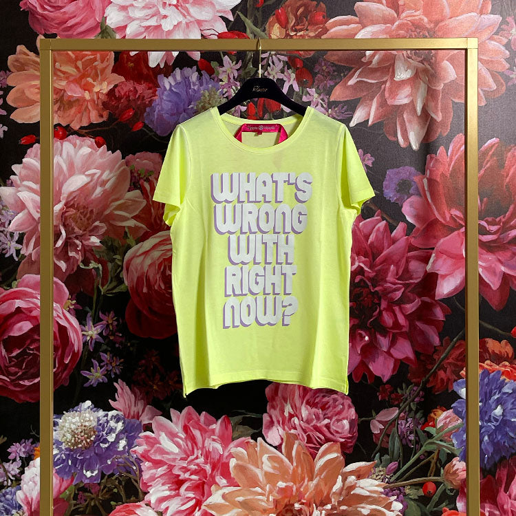 Yippie Hippie Shirt Neon
