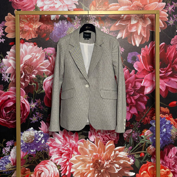 Rumelis Blazer Laura Houndstooth Chai