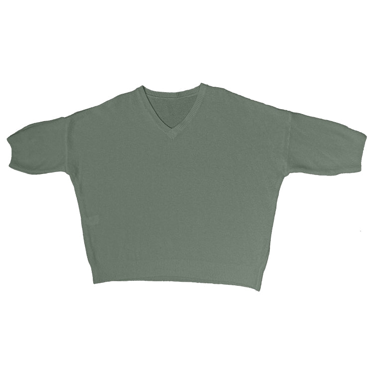 Pulllover Color 3/4 Arm