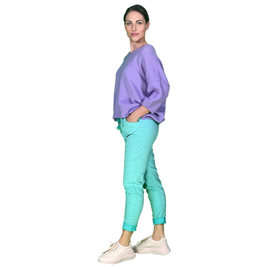 Pulllover Color 3/4 Arm