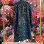 Lade das Bild in den Galerie-Viewer, Shirtaporter Coat Paisley Blu
