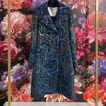 Lade das Bild in den Galerie-Viewer, Shirtaporter Coat Paisley Blu
