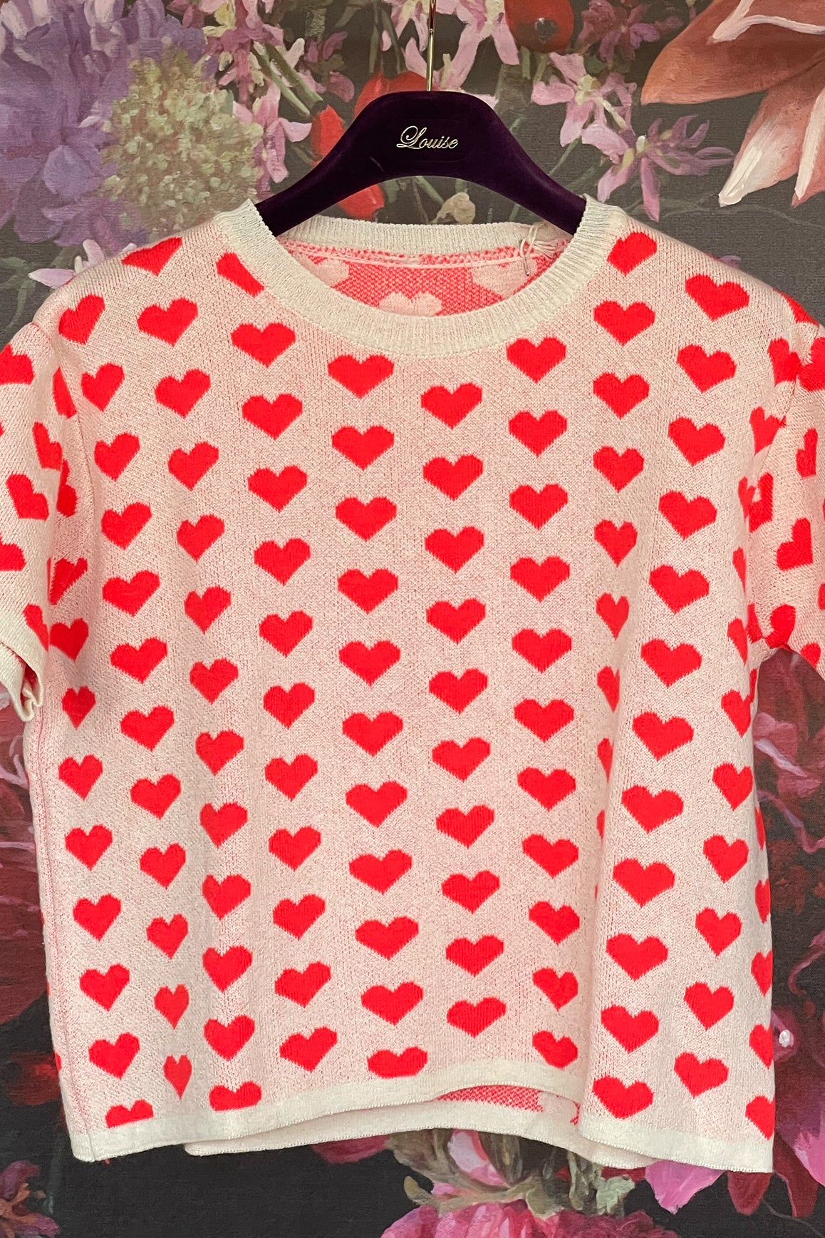 Hearts Pullover