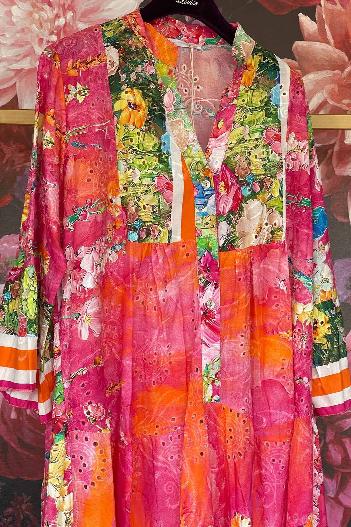 Langes Kleid Floral