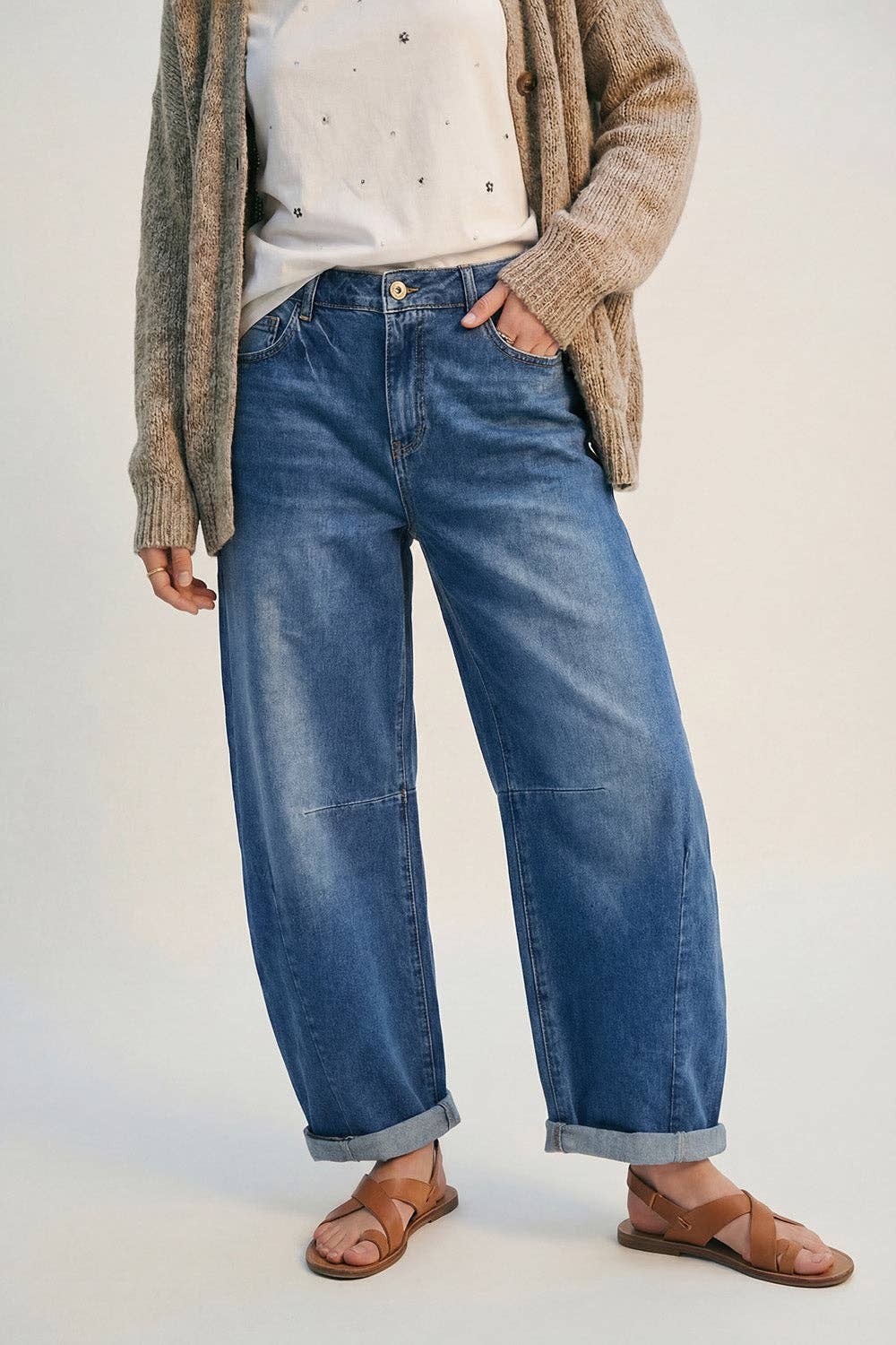 Barrel-Jeans