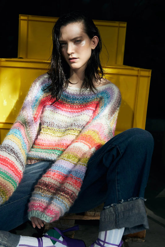Dawn X Dare Pullover Rosa Multi