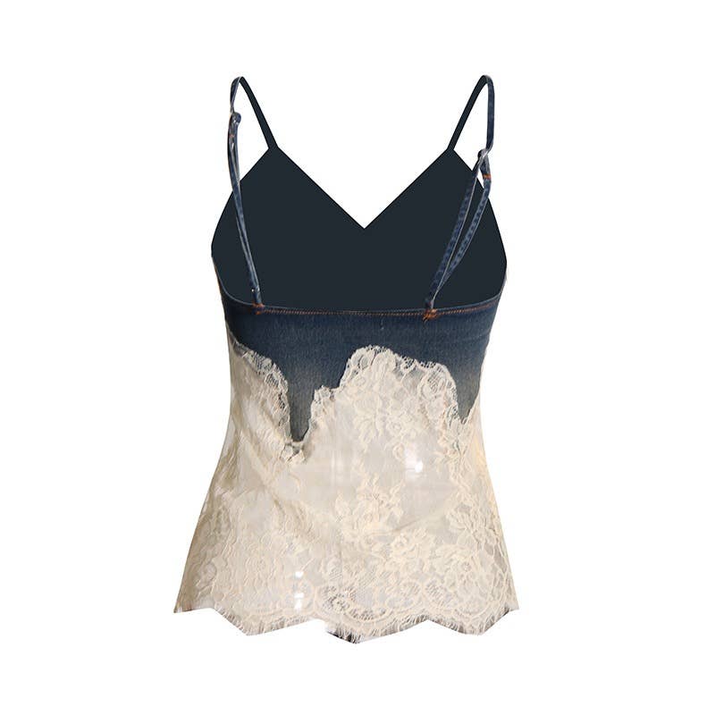 Denim-Shorts Spitze
