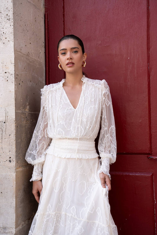 Bluse Romance Natural