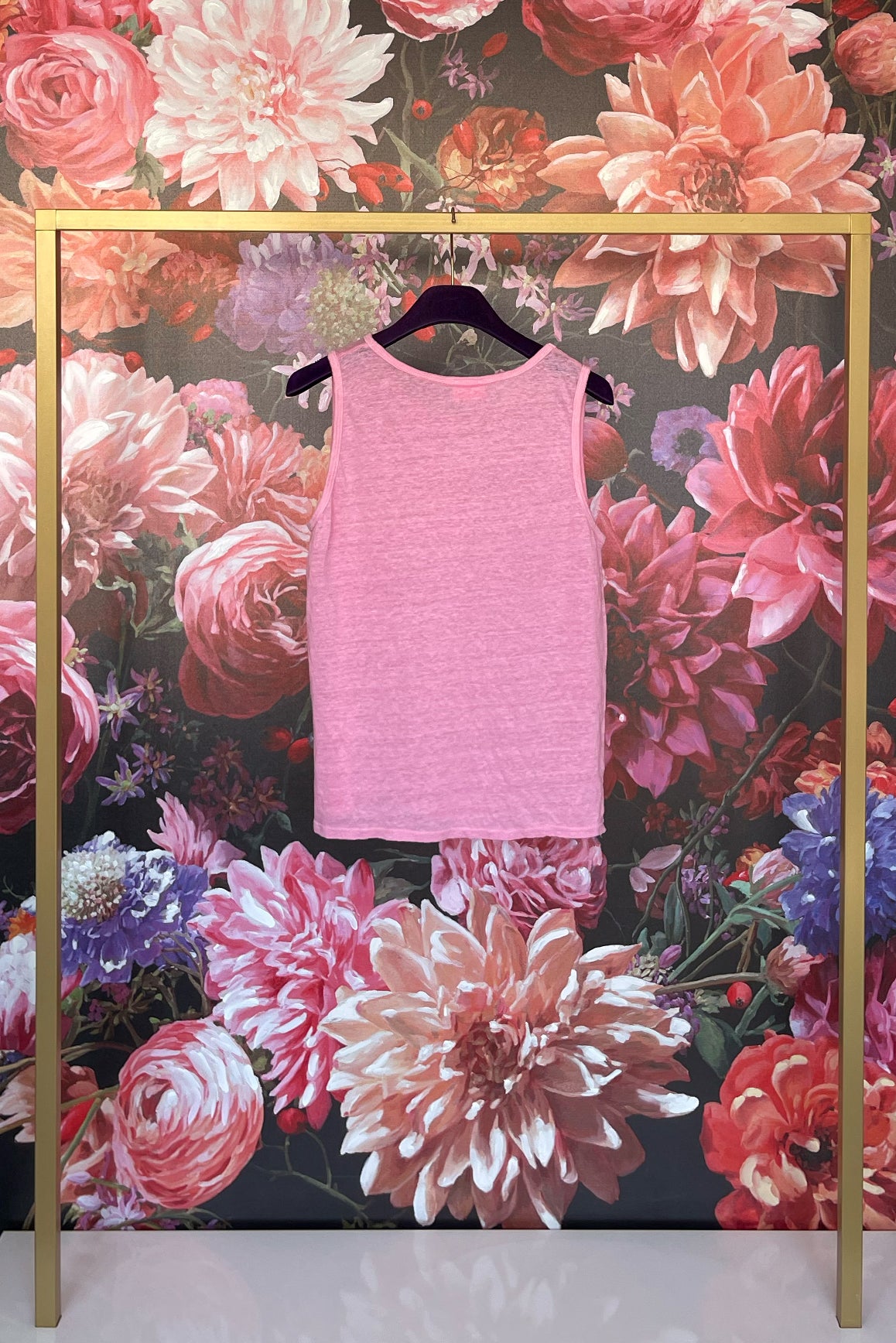 Leinen Tank Top