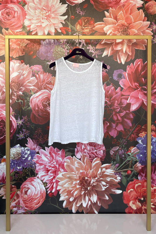 Leinen Tank Top
