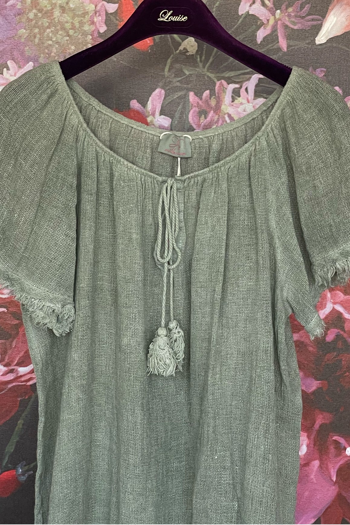 Ruffled top