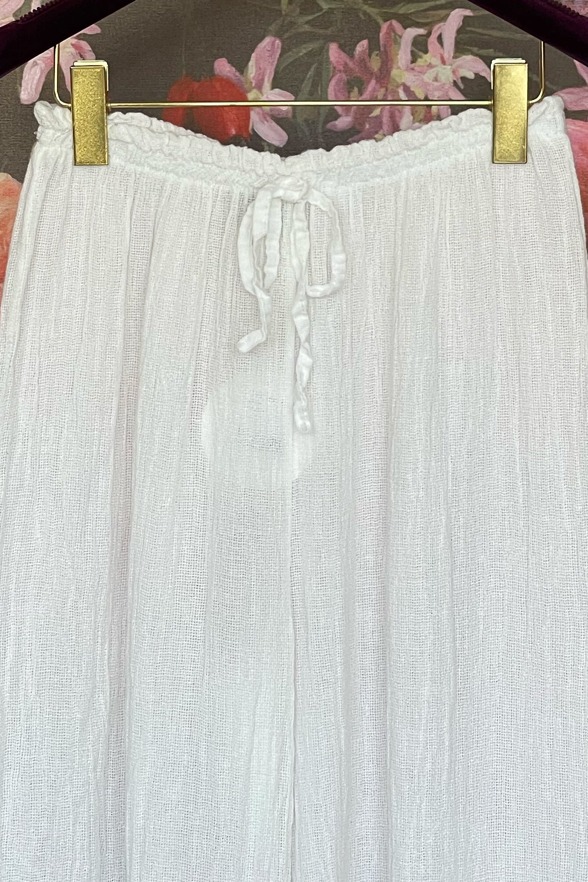Leinen-Baumwoll Hose