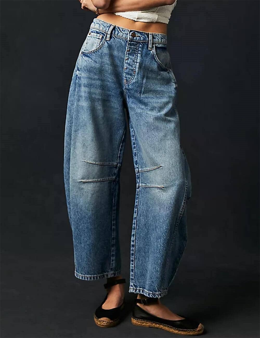 SWEETKAMA BARREL JEANS