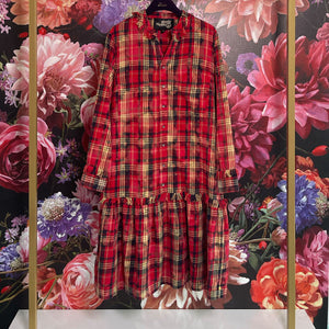 Yippie Hippie Kleid Flanell Style