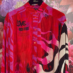 Lade das Bild in den Galerie-Viewer, Yippie Hippie Bluse Love Rock n Roll
