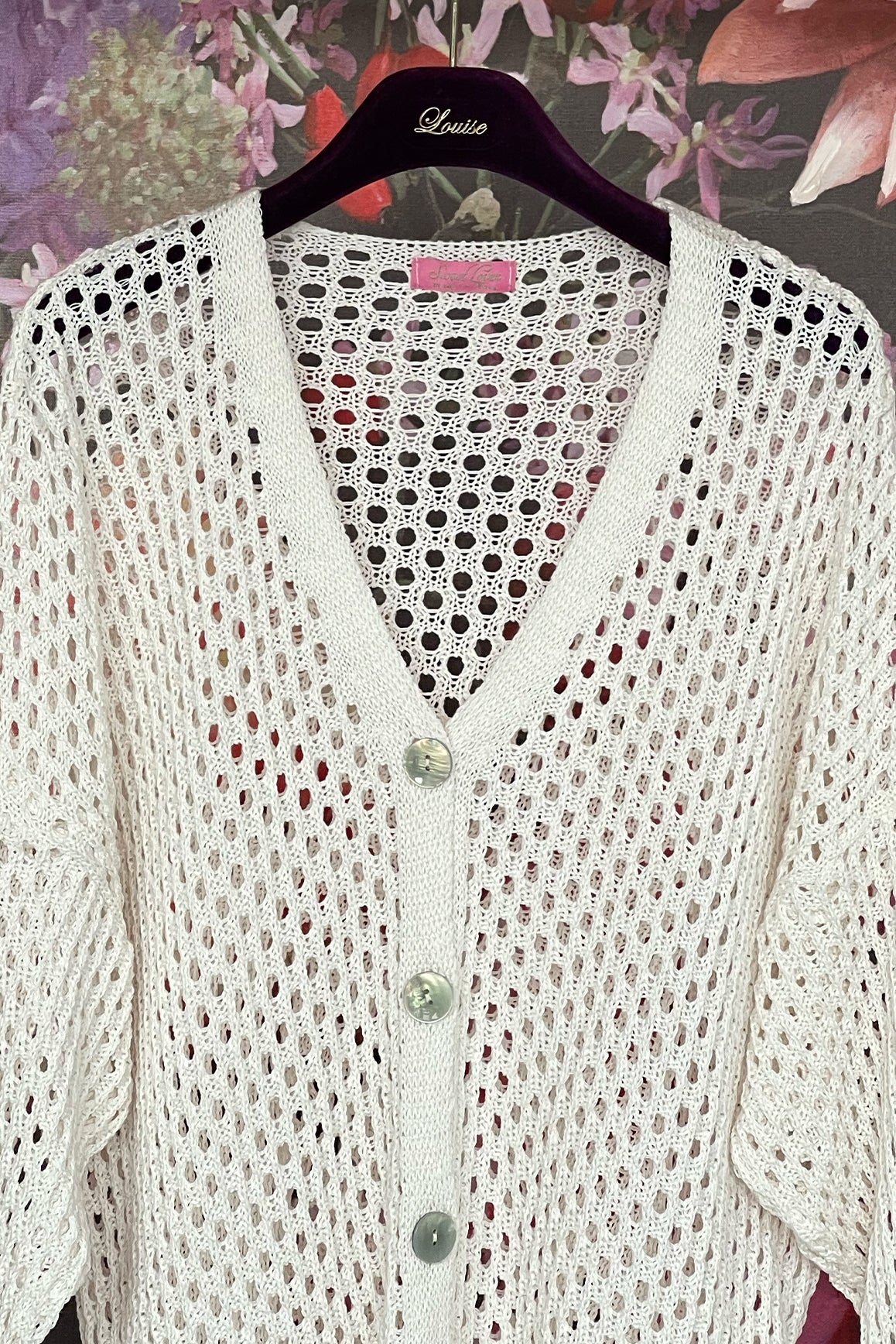 SL Cardigan grobmaschig