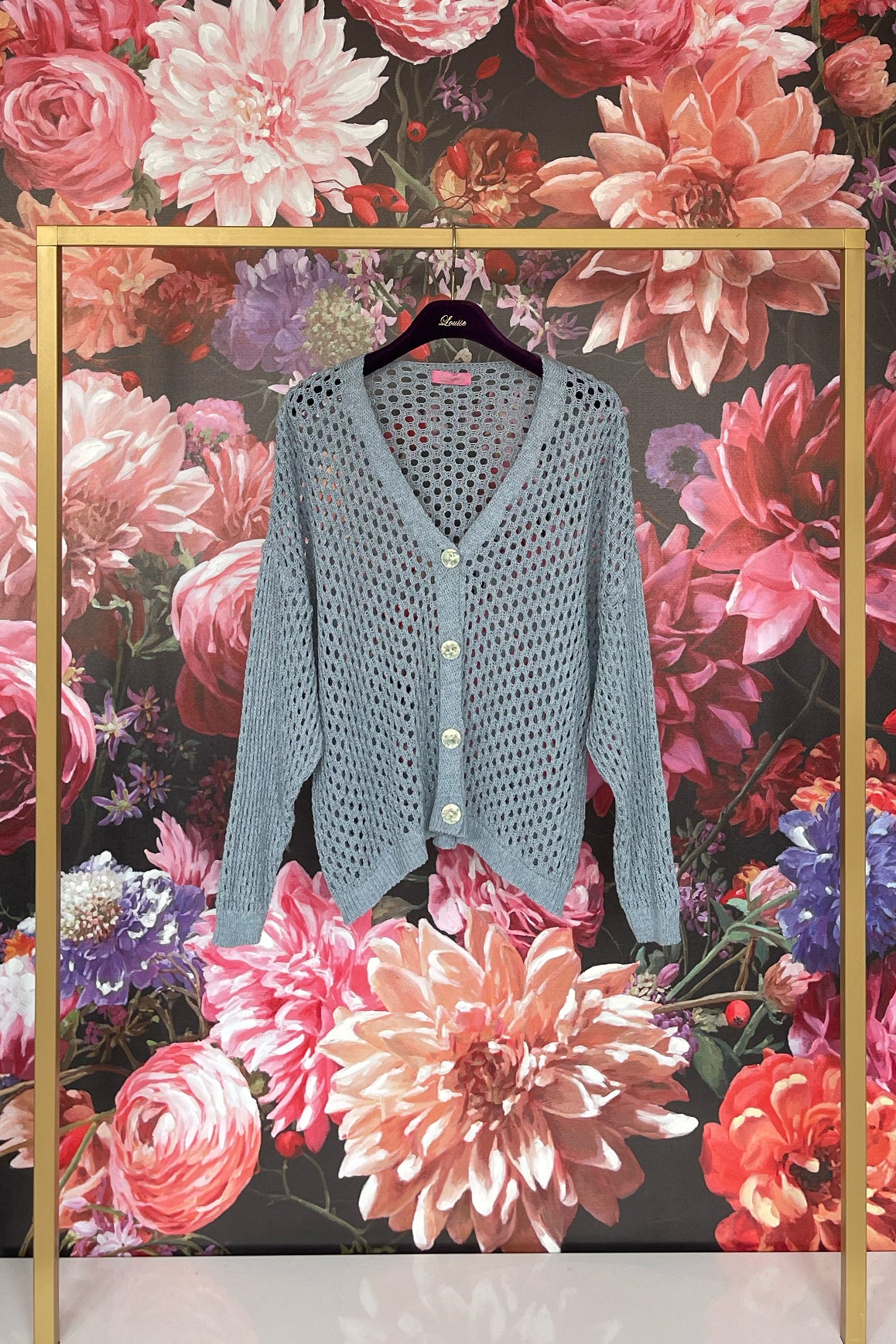 SL Cardigan grobmaschig