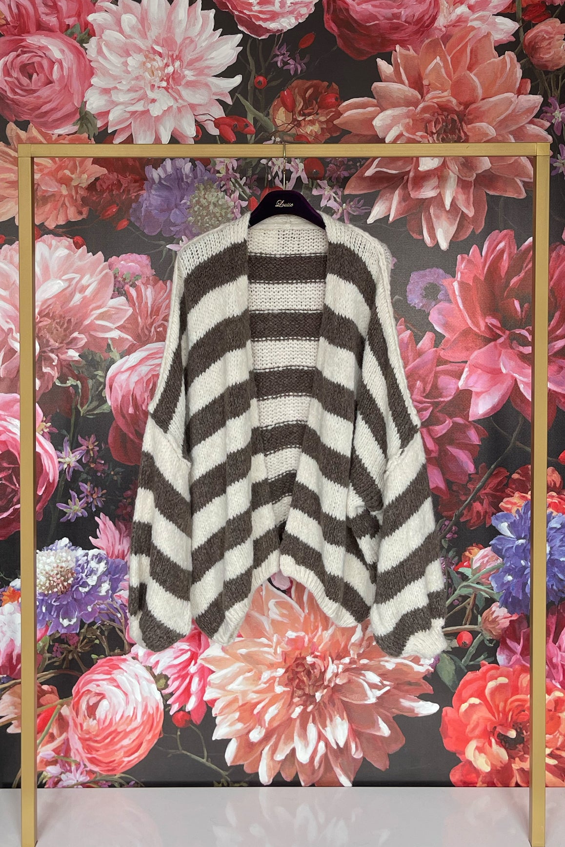 Streifen Cardigan Toffy