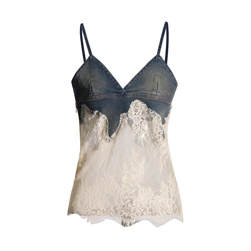 Denim-Shorts Spitze