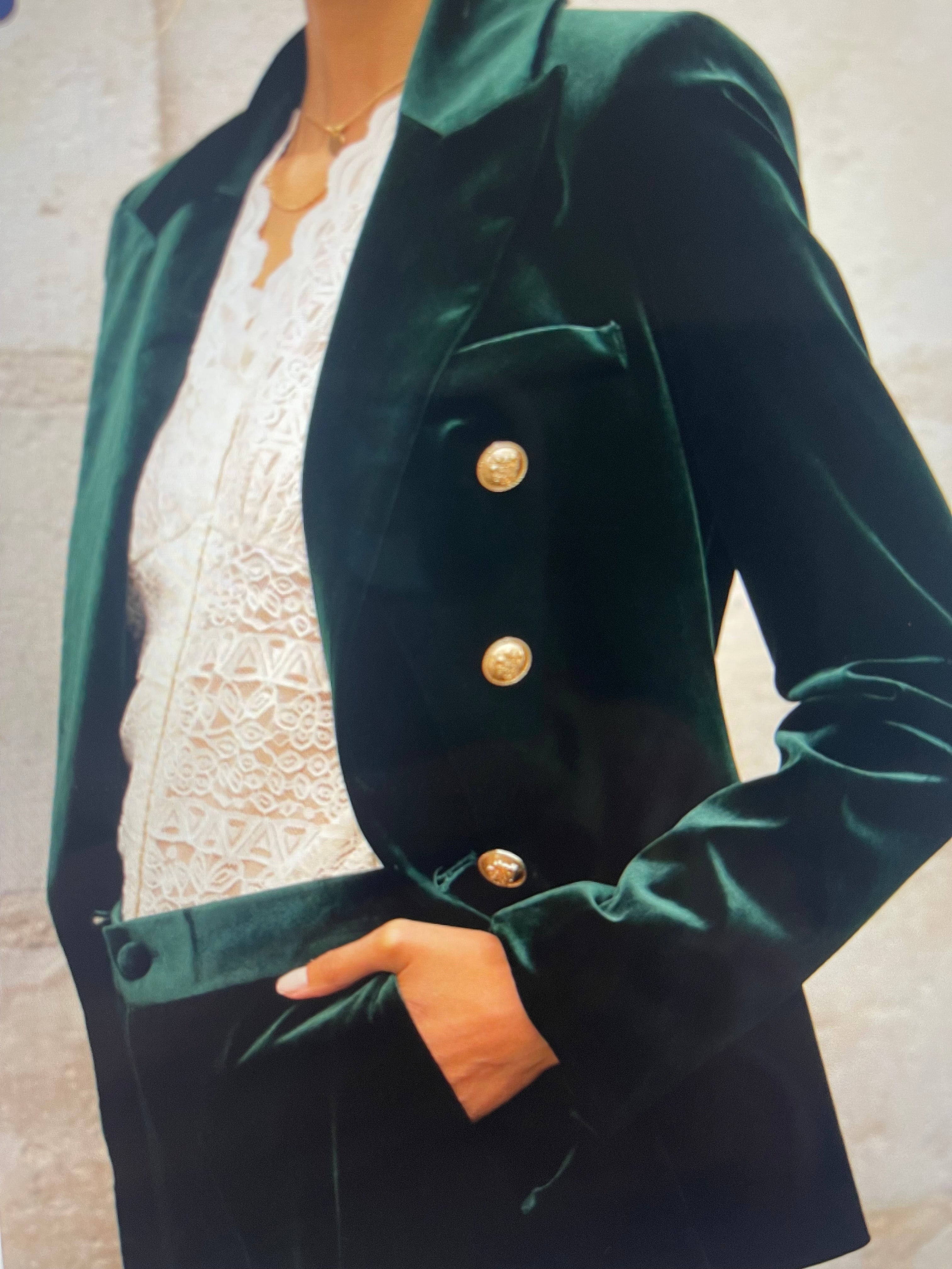 Louise Samt-Blazer
