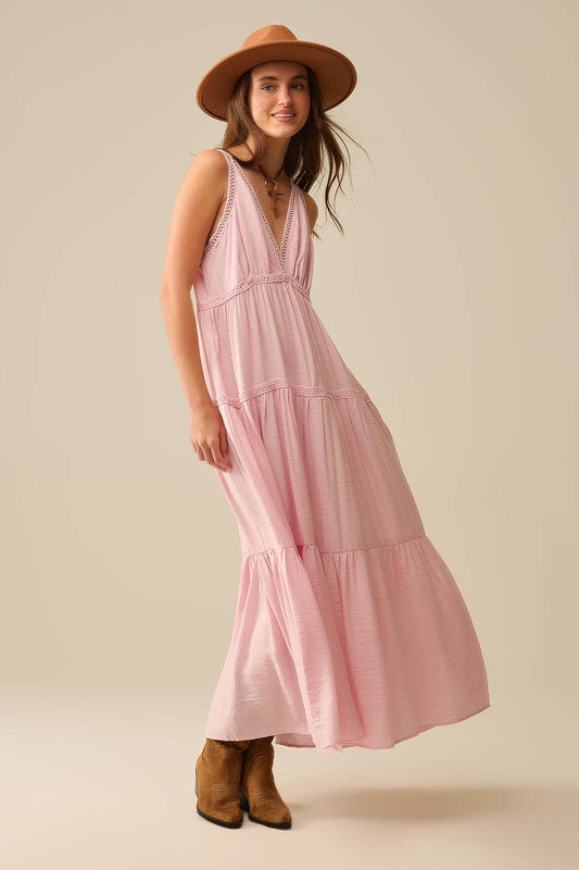 Boho-Dress Rosa